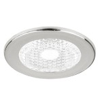 Brumberg P3653WW LED-Lichtpunkt 350 mA 1W 30° 3000K rund starr chrom IP43 (bei Einbau i 