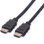 roline 11.04.5546 HDMI High Speed Kabel mit Ethernet schwarz 30 Meter 
