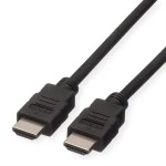 roline 11.04.5731 HDMI High Speed Kabel mit Ethernet LSOH schwarz 1 Meter 