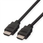 roline 11.04.5736 HDMI High Speed Kabel mit Ethernet LSOH schwarz 7,5 Meter 