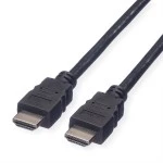 Value 11.99.5526 Monitorkabel HDMI High Speed Stecker/Stecker schwarz 1 Meter 