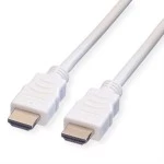 Value 11.99.5701 HDMI High Speed Kabel mit Ethernet weiß 1 Meter 