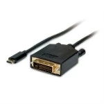 Value 11.99.5832 USB Typ C/DVI Adapterkabel Stecker/Stecker 2 Meter 