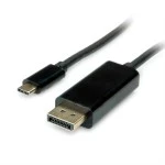 Value 11.99.5845 USB Typ C/DisplayPort Adapterkabel v1.2 Stecker/Stecker 1 Meter 