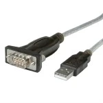 roline 12.02.1163 Konverter-Kabel USB-seriell 1,8 Meter 
