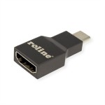 roline 12.03.3224 Adapter USB Typ C/HDMI Stecker/Buchse grau 