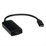 Value 12.99.3226 Display Adapter USB Typ C/Mini DisplayPort v1.2 schwarz 