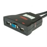 roline 14.01.3234 KVM-Switch 'Star' 2 PCs VGA USB Audio 