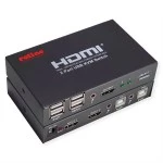 roline 14.01.3426 KVM Switch HDMI 4K USB 1 User/2 PC 