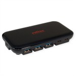 roline 14.02.5055 USB 3.2 Gen 2 Hub 7-fach (3x Typ C + 4x Typ A) 