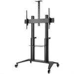 roline 17.03.1263 LCD-/TV-Rollständer bis 140 kg schwarz 