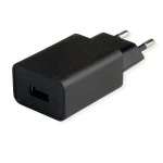 Value 19.99.1093 USB Charger mit Euro-Stecker 1-Port (Typ-A) 12W 