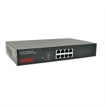 roline 21.13.1191 PoE Fast Ethernet Switch 8 Port (8x PoE) 19 Zoll-Einbau 