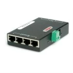 roline 21.13.1198 Gigabit Ethernet PoE Injektor 4 Ports 