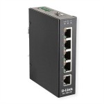D-Link DIS-100E-5W Industrial Switch 5-Port Unmanaged Layer2 Fast Ethernet 