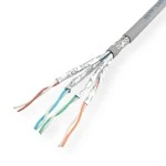 roline 21.15.0001 S/FTP-(PiMF-) Kabel Kat.7 (Class F) Massivdraht AWG23 100 Meter 