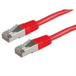roline 21.15.0361 Patchkabel Kat.5e (Class D) S/FTP rot 5 Meter 