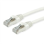 roline 21.15.0851 S/FTP-Kabel Kat.7 LSOH mit RJ-45 Steckern (500 MHz / Class EA) grau 1 