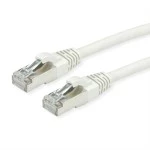 roline 21.15.0855 S/FTP-Kabel Kat.7 LSOH mit RJ-45 Steckern (500 MHz / Class EA) grau 5 