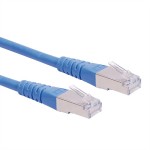 roline 21.15.1344 Patchkabel Kat.6 (Class E) S/FTP (PiMF) blau 2 Meter 