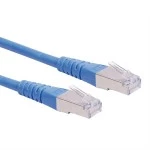 roline 21.15.1364 Patchkabel Kat.6 (Class E) S/FTP (PiMF) blau 5 Meter 
