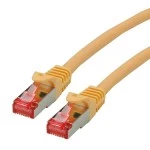 roline 21.15.2625 Patchkabel Kat.6 S/FTP (PiMF) Component Level LSOH gelb 5 Meter 