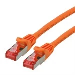 roline 21.15.2670 Patchkabel Kat.6 S/FTP (PiMF) Component Level LSOH orange 0,5 Meter 