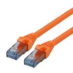 roline 21.15.2771 Patchkabel Kat.6A UTP Component Level LSOH orange 1 Meter 