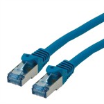 roline 21.15.2844 Patchkabel Kat.6A S/FTP (PiMF) Component Level LSOH blau 1,5 Meter 