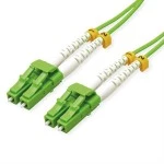 roline 21.15.9271 LWL-Kabel 50/125µm OM5 LC/LC LSOH grün 1 Meter 