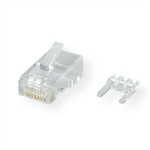 roline 21.17.3062 Modular Plug ungeschirmt Kat.6 (Class E) für Massivdraht 10 Stück 