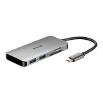 D-Link DUB-M610 USB-C 6-Port USB 3.0 Hub HDMI Card Reader USB-C Ladeanschluss 