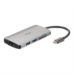 D-Link DUB-M810 USB-C 8-Port USB 3.0 Hub HDMI Ethernet Card Reader Power 