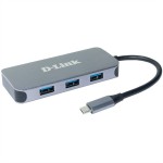 D-Link DUB-2335 6-in-1 USB-C Hub mit HDMI/Gigabit Ethernet/Power Delivery 