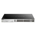 D-Link DGS-3130-30PS/E 30Port PoE Switch Layer 3 PoE Gigabit Stack (SI) 