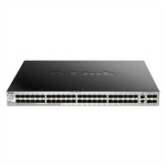 D-Link DGS-3130-54S/E 54Port Switch Layer 3 Fiber Gigabit Stack (SI) 