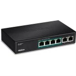 TRENDnet TPE-S50 TRENDnet 6-Port PoE Switch 10/100Mbps 60W 