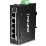 TRENDnet TI-G50 TRENDnet 5-Port Gehärteter Industrieller Gigabit DIN-Rail Switch 