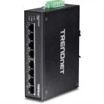 TRENDnet TI-G80 TRENDnet 8-Port Gehärteter Industrieller Gigabit DIN-Rail Switch 