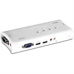 TRENDnet TK-409K TRENDnet KVM Switch 4-Port USB Kit mit Audio 