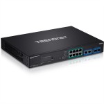 TRENDnet TPE-3012LS TRENDnet 12-Port Gigabit PoE+ Smart Surveillance Switch 