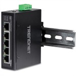 TRENDnet TI-E50 TRENDnet Industrial Fast Ethernet DIN-Rail Switch 5-Port 
