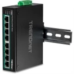 TRENDnet TI-PE80 TRENDnet Industrial Fast Ethernet PoE+ DIN-Rail Switch 8-Port 