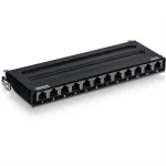 TRENDnet TC-P12C6AS TRENDnet Patch Panel 12-Port Cat6a geschirmt Für Wandmontage 