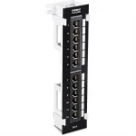 TRENDnet TC-P12C6V TRENDnet Patch Panel 12-Port Wall Mount Cat6 ungeschirmt 