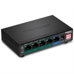 TRENDnet TPE-TG51G TRENDnet 5-Port PoE+ Switch Gigabit 60W 