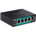 TRENDnet TE-FP051 TRENDnet 5-Port PoE+ Switch Fast Ethernet Long Range 