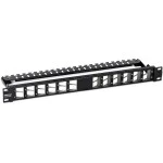 TRENDnet TC-KP24SA TRENDnet 24 Port Patch Panel für Keystones gewinkelt 1U 