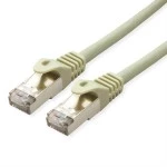 Value 21.99.0846 Patchkabel Kat.6A (Class EA) S/FTP (PiMF) Massivdraht LSOH grau 30 Meter 