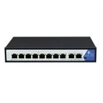 Value 21.99.1195 PoE+ Gigabit Ethernet Switch 8+2 Ports 